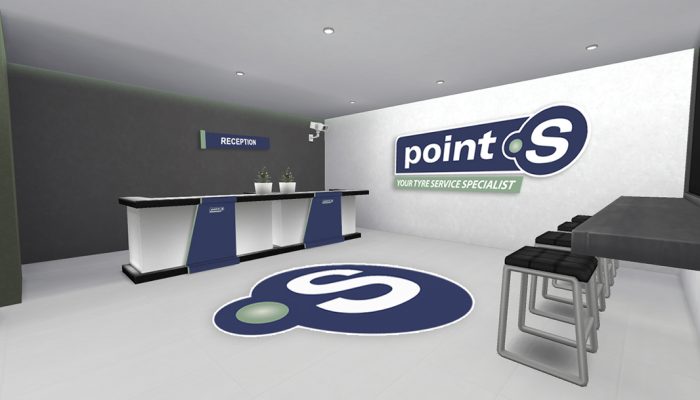 Tyre & Auto Interior Render